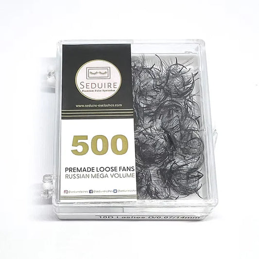 Loose Volume Fans Russian Lashes 10D