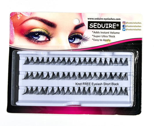 Knot Free Cluster Lashes Super Thick Volume Lashes
