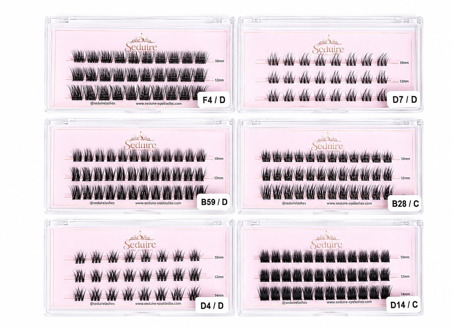 DIY Extension Lashes Premium Fluffy Cluster Eyelashes