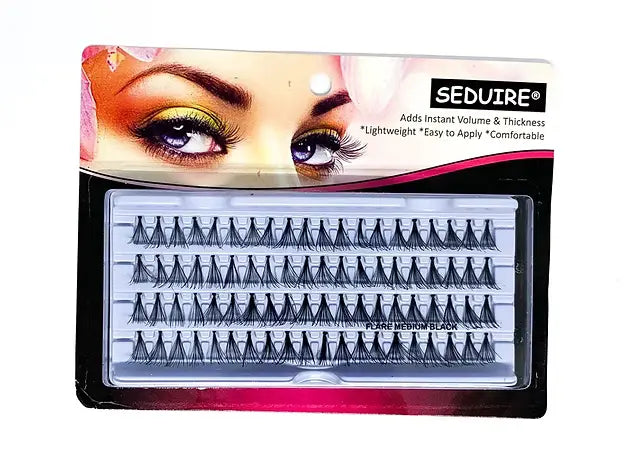 80 Stand Super Thick Flare Eyelashes Knotted