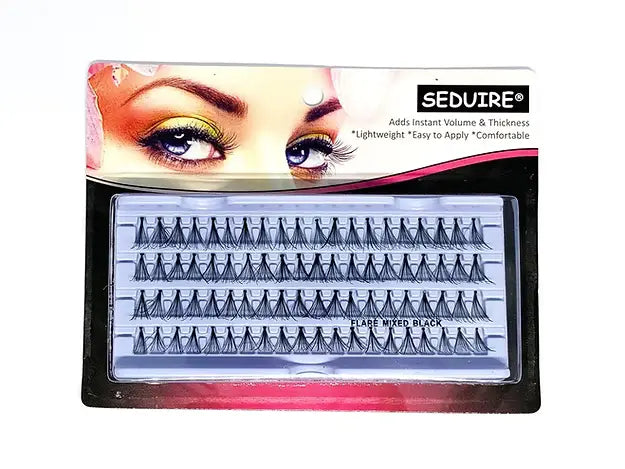80 Stand Super Thick Flare Eyelashes Knotted