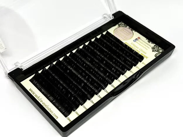 Split Lashes Cashmere Flat Lashes Split Tip Classic Eyelashes ( Thickness 0.20 ...