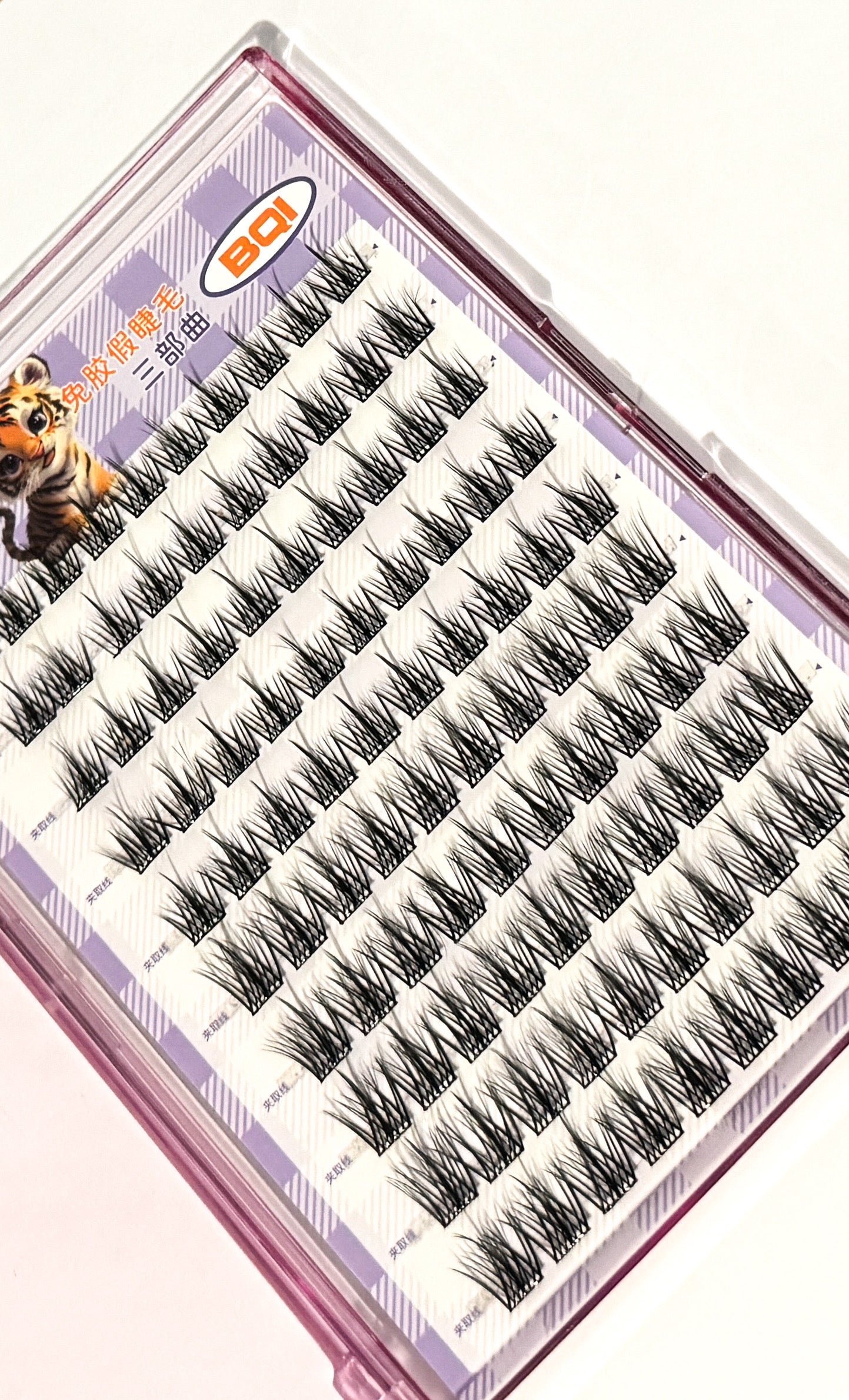 Self Adhesive Cluster Lashes DIY Press On Eyelashes