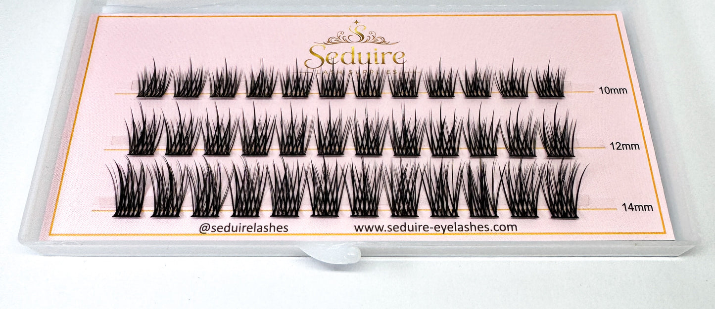 DIY Extension Lashes Premium Fluffy Cluster Eyelashes