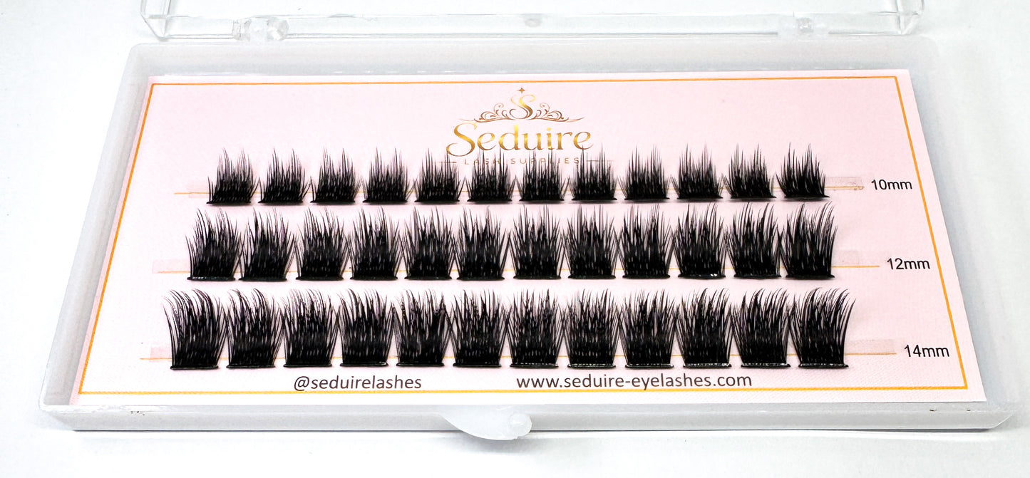DIY Extension Lashes Premium Fluffy Cluster Eyelashes