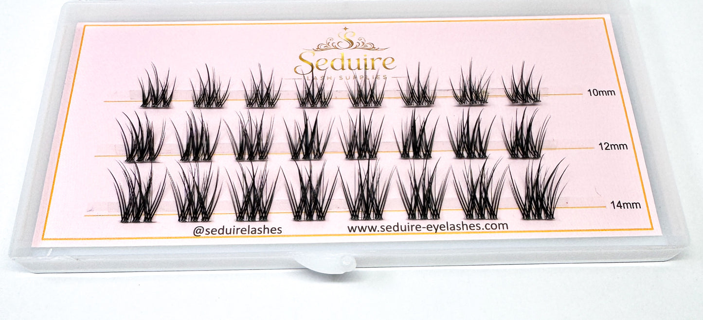 DIY Extension Lashes Premium Fluffy Cluster Eyelashes