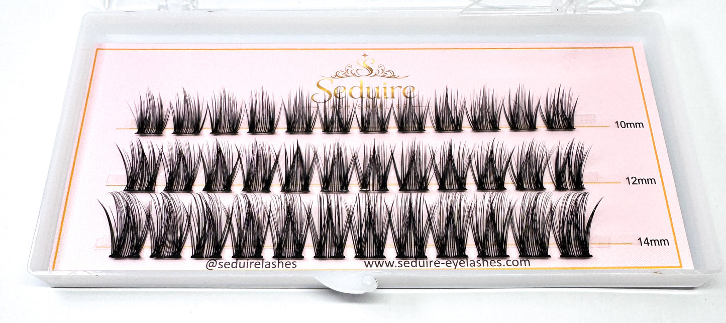 DIY Extension Lashes Premium Fluffy Cluster Eyelashes
