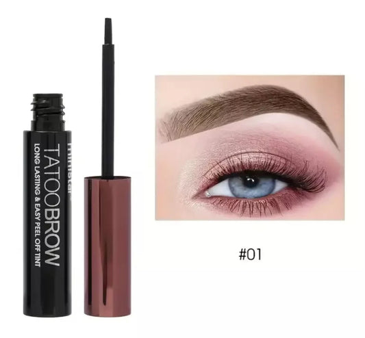 Ministar Tattoo Brow Easy Peel off Tint Gel Eyebrow Tint Peel Tattoo *3 SHADES*