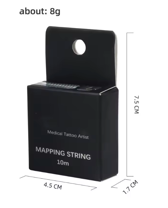 10M Microblading Pre Inked Eyebrow Mapping String