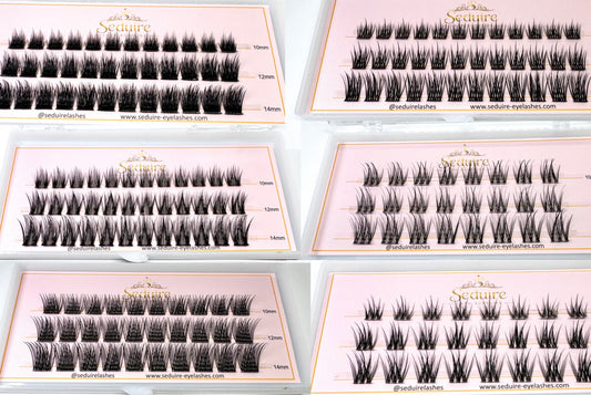 DIY Extension Lashes Premium Fluffy Cluster Eyelashes