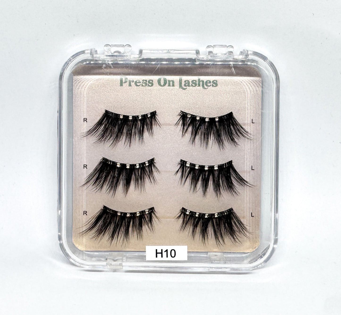 Pre-Glued Half Lashes Press-On Self Adhesive Eyelashes 3D DIY Extensions