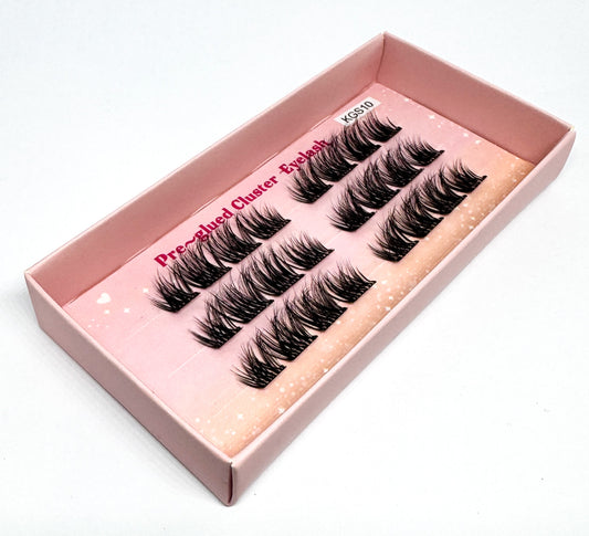 Press On Lashes Premium Fluffy 3D Self Adhesive Lashes