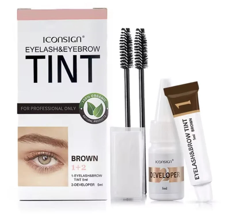 Professional Tinting Eyelashes Eyebrow Dye Tint Kit Brow Lash Enhancer Tattoo