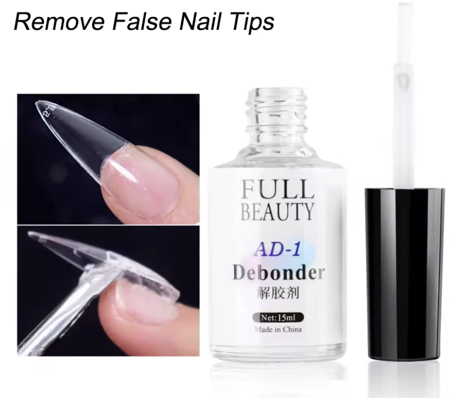 Nail Glue Remover Manicure Adhesive Debonder 15ml