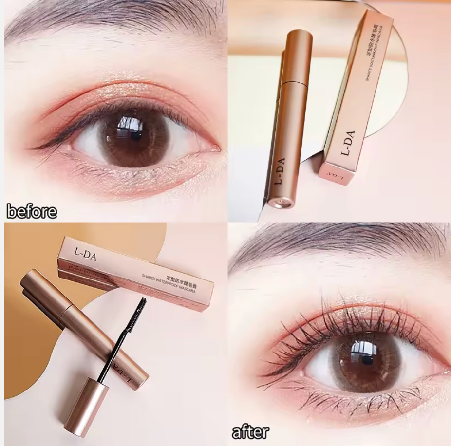 Ultra-fine Comb Eyelash Mascara Lengthening Waterproof Black