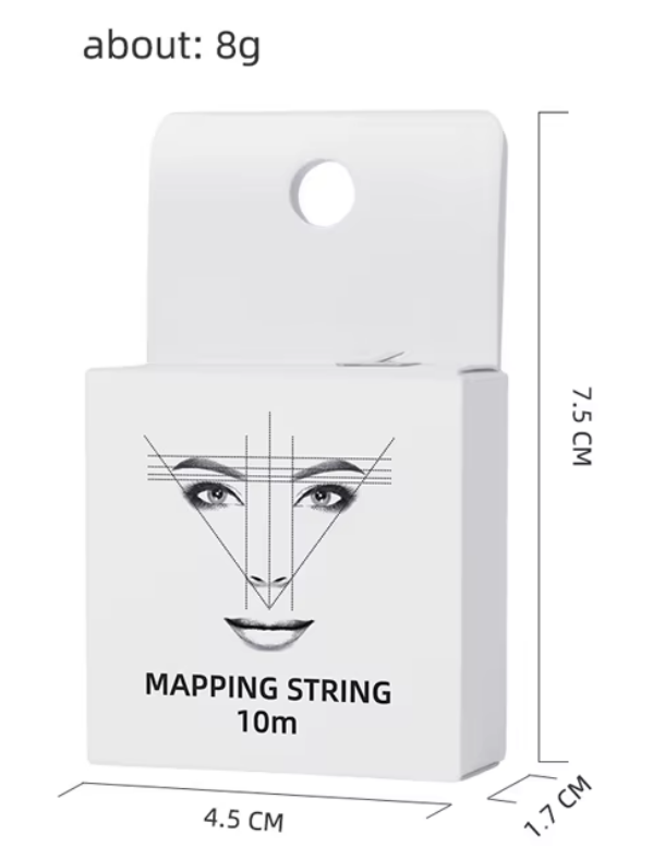 10M Microblading Pre Inked Eyebrow Mapping String